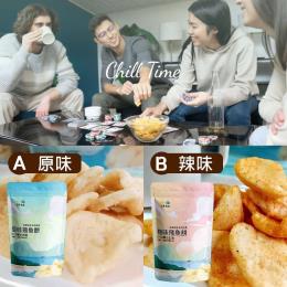 信華農台東米超涮嘴飛魚脆餅80g